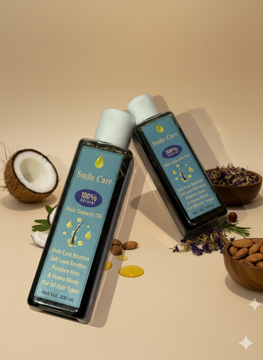 Smile Care Hair Growth Oil – For Healthy Scalp & Soft Hair 100ML
